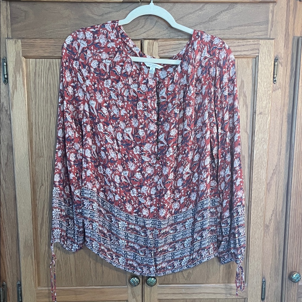 Lucky Brand  Floral Print Women's Top - M